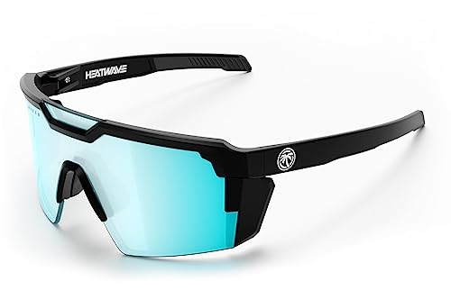 Heat Wave Visual Future Tech Z87+ Polarized Sunglasses in Arctic Chrome