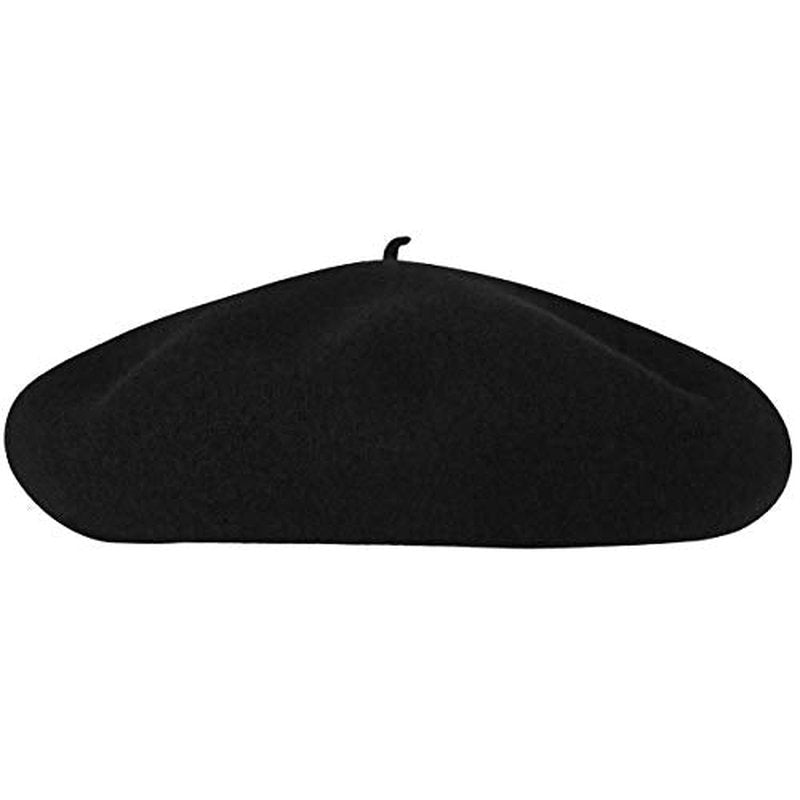 Kangol Anglobasque Beret - Black/XL