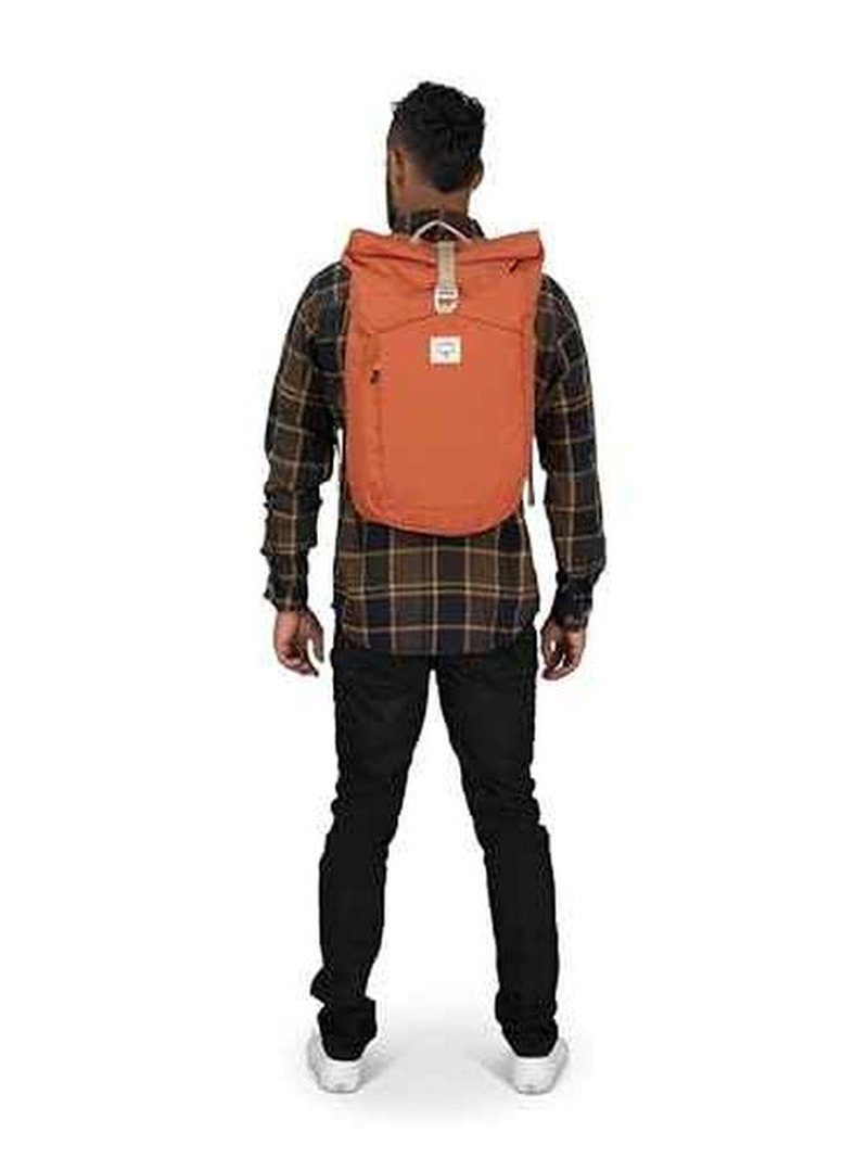 Osprey Arcane Roll Top Commuter Backpack, Earl Grey Heather