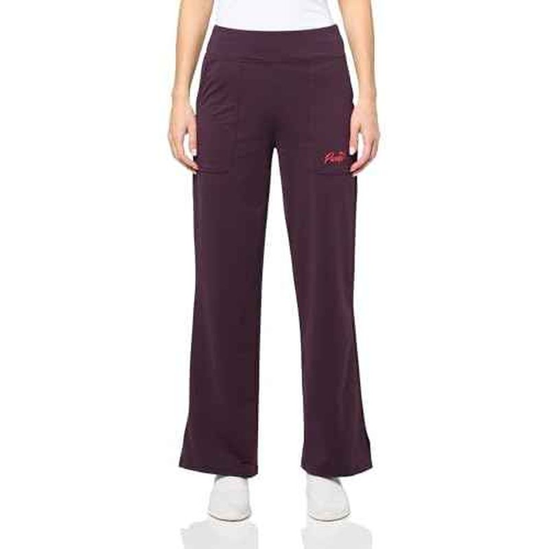PUMA Womens High Waist Straight Pant