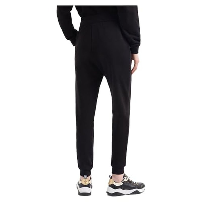 Armani Exchange Womens Foundation Icon Gold Sweatpants
