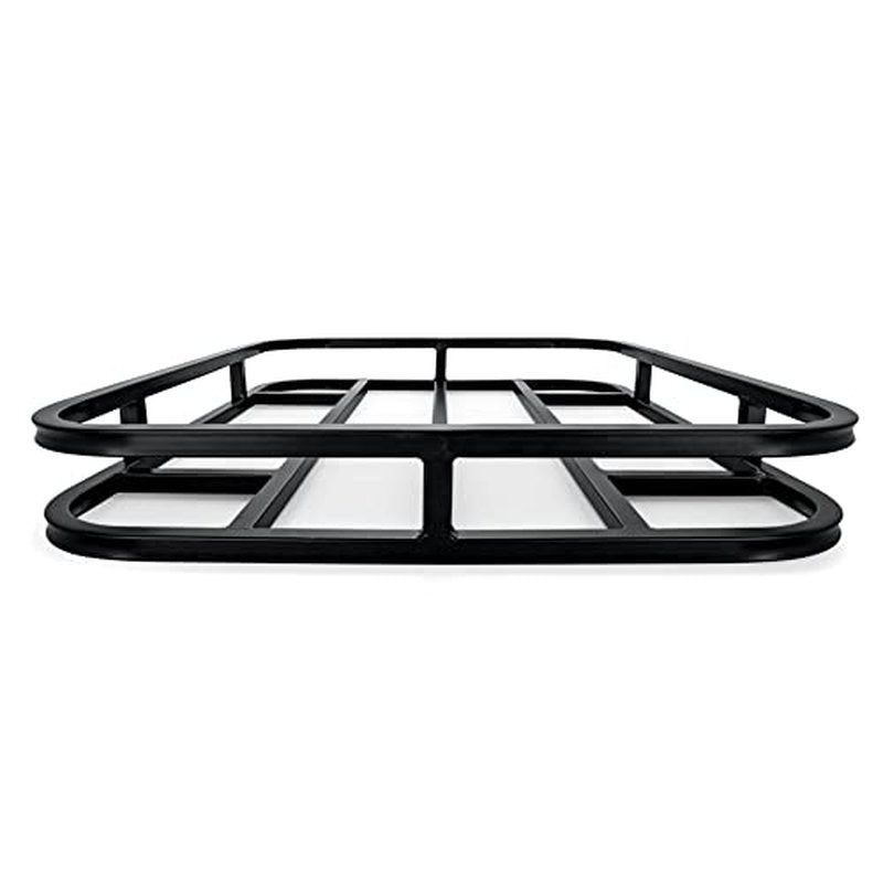 Camco Eaz-Lift RV Bumper Mounted Cargo Carrier - Perfect for Carrying Cargo on The Back of Your RV - Fits 4-inch and 4-1/2-inch Bumpers - Mounting Hardware Included (48470), Black