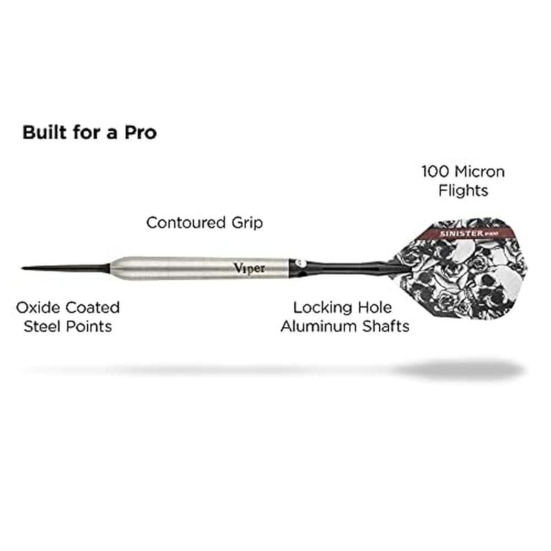Viper Sinister 95% Tungsten Steel Tip Darts