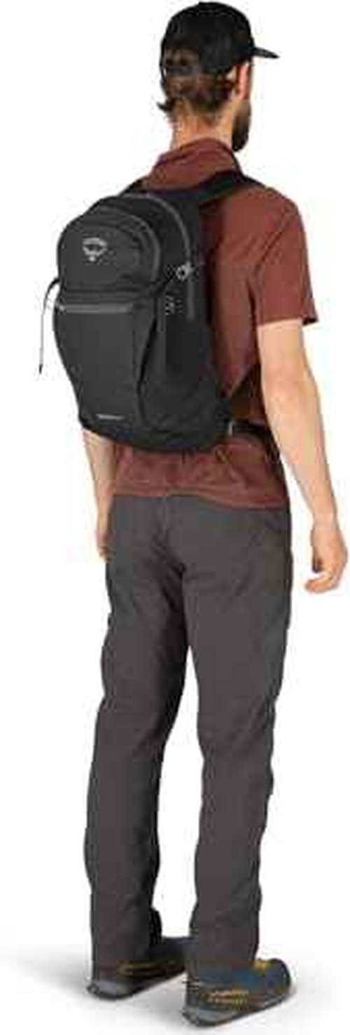 Osprey Daylite Plus Commuter Backpack – Lightweight, Everyday Pack with Laptop Sleeve and Water Bottle Pockets – Ideal for Work, School, and Travel with Versatile Storage Options, Black