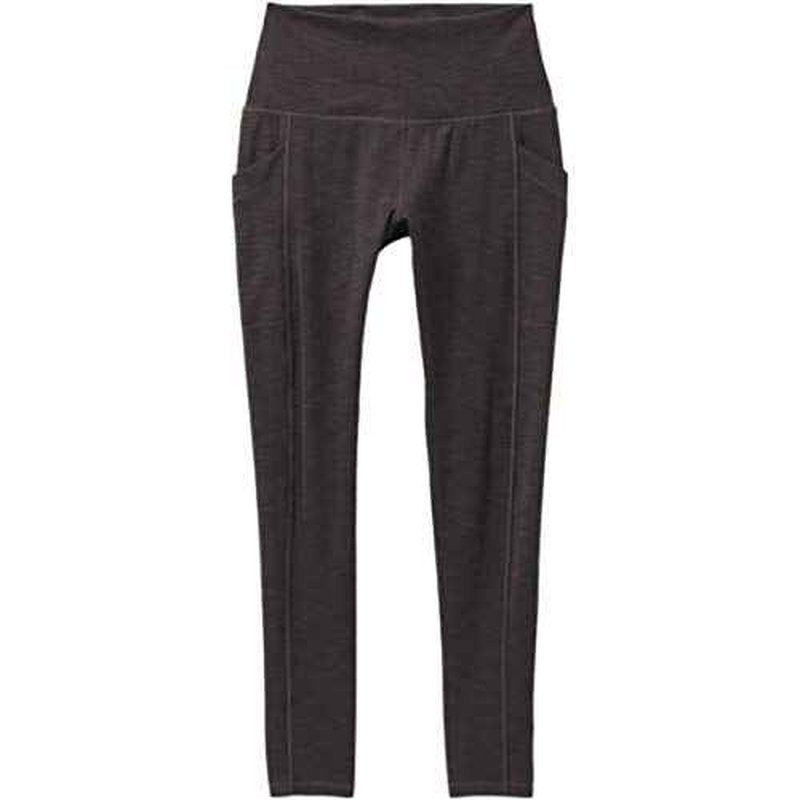 prAna Plus Size Becksa 7/8 Leggings Black Heather 3X 25