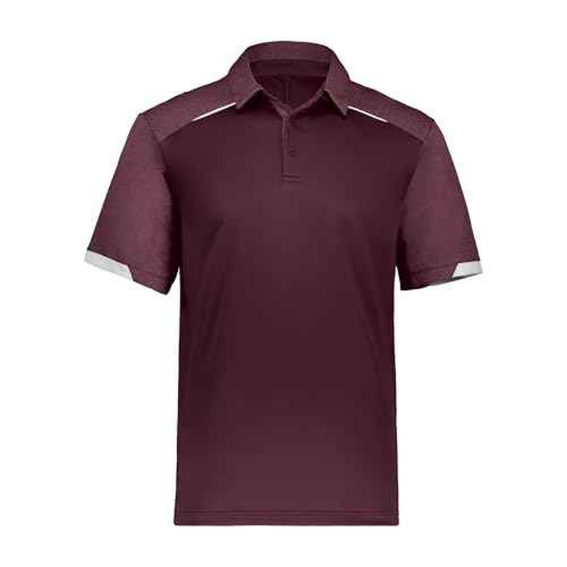 Russell Athletic Men's Legend Polo Shirt, Moisture-Wicking Performance, Classic Fit