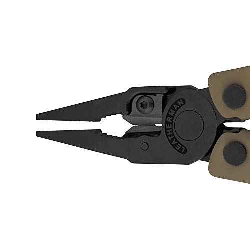 LEATHERMAN, Rebar Multitool with Premium Replaceable Wire Cutters and Saw, Coyote Tan