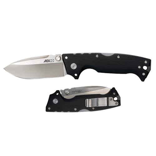 Cold Steel AD-10 and Ultimate Hunter 3.5" S35VN Steel Folding Knives with G-10 Handles and Tri-Ad Lock