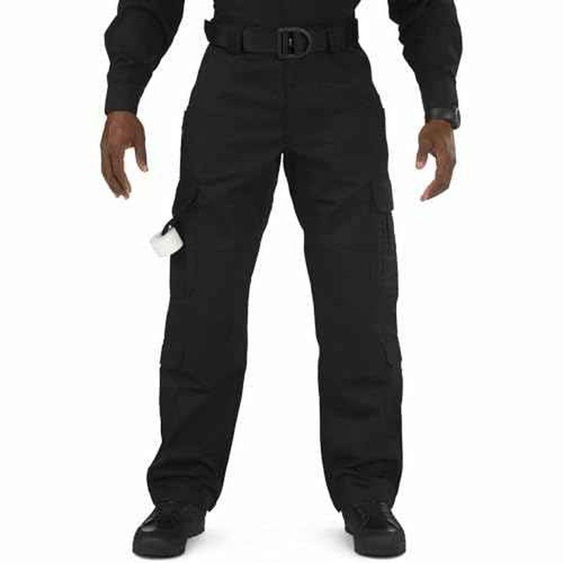 5.11 Tactical Men's Work Pants for EMS/EMT Cargo Pant for First Responders, Black, 42W x 32L, Style 74310ABR