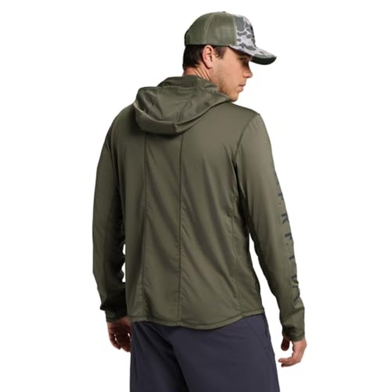 Beretta Men's Keys Flex Breathable Quick Dry UPF 50+ Sun Protection Casual Outdoor Active Long Sleeve Performance Hoodie