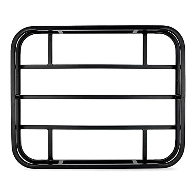 Camco Eaz-Lift RV Bumper Mounted Cargo Carrier - Perfect for Carrying Cargo on The Back of Your RV - Fits 4-inch and 4-1/2-inch Bumpers - Mounting Hardware Included (48470), Black