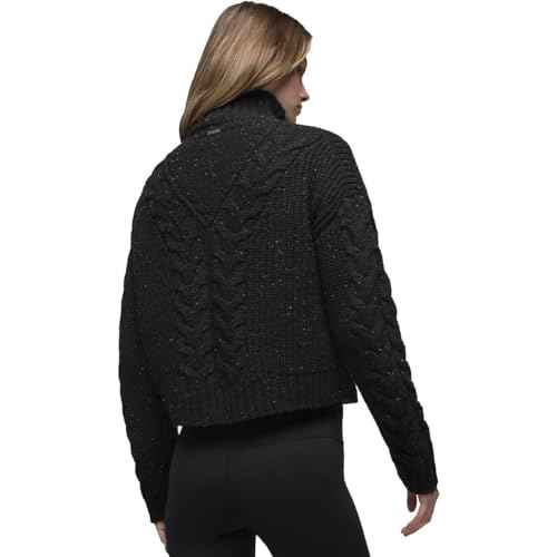 prAna Laurel Creek Sweater Black MD (Women's 8-10)