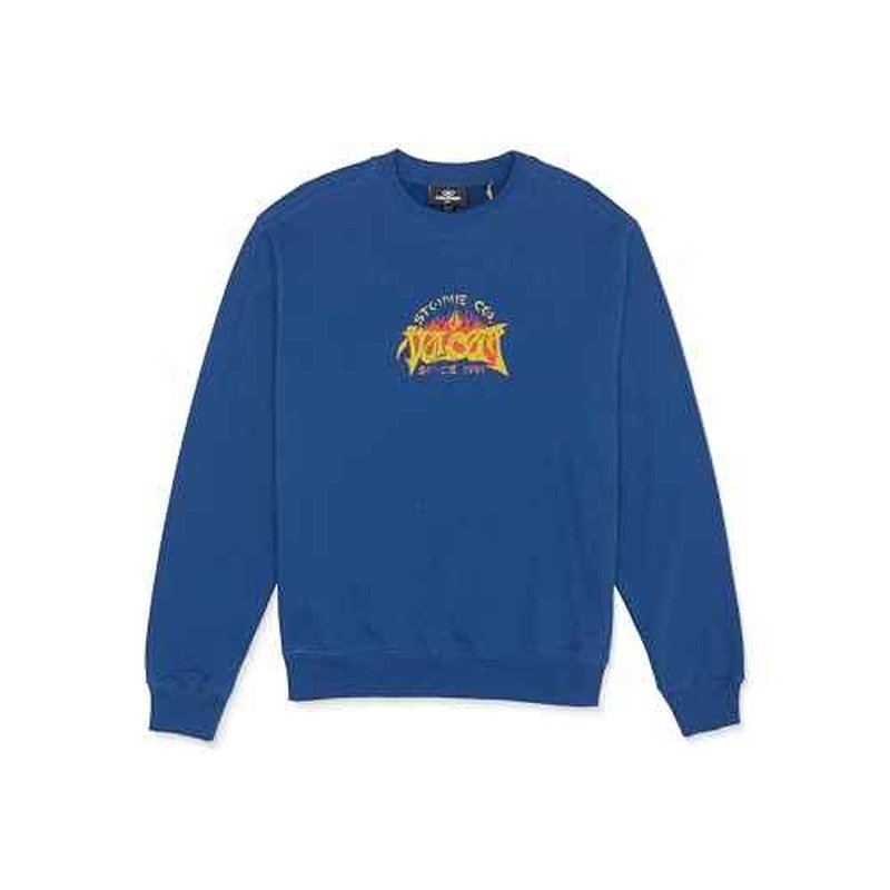 Volcom Men's Stone Stack Crew Fleece Sweatshirt