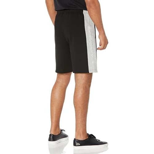 Lacoste Mens Colorblock Side Fleece Short