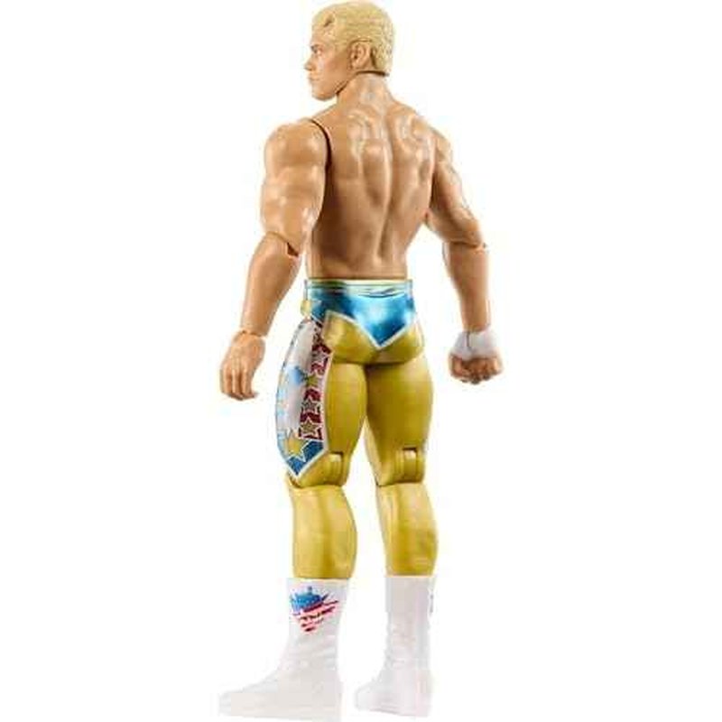 Mattel WWE Cody Rhodes Action Figure, Main Event Series #159, 6-inch Collectible Superstar with 14 Articulation Points & Life-Like Look