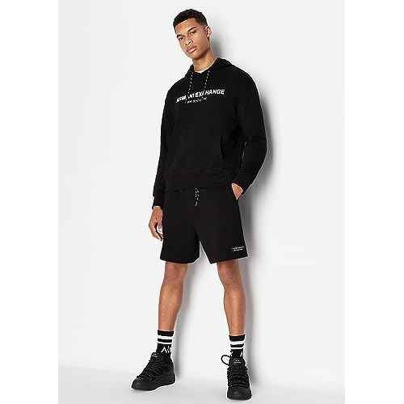 Armani Exchange Men's Limited Edition We Beat as One Capsule Cotton French Terry Hoodie
