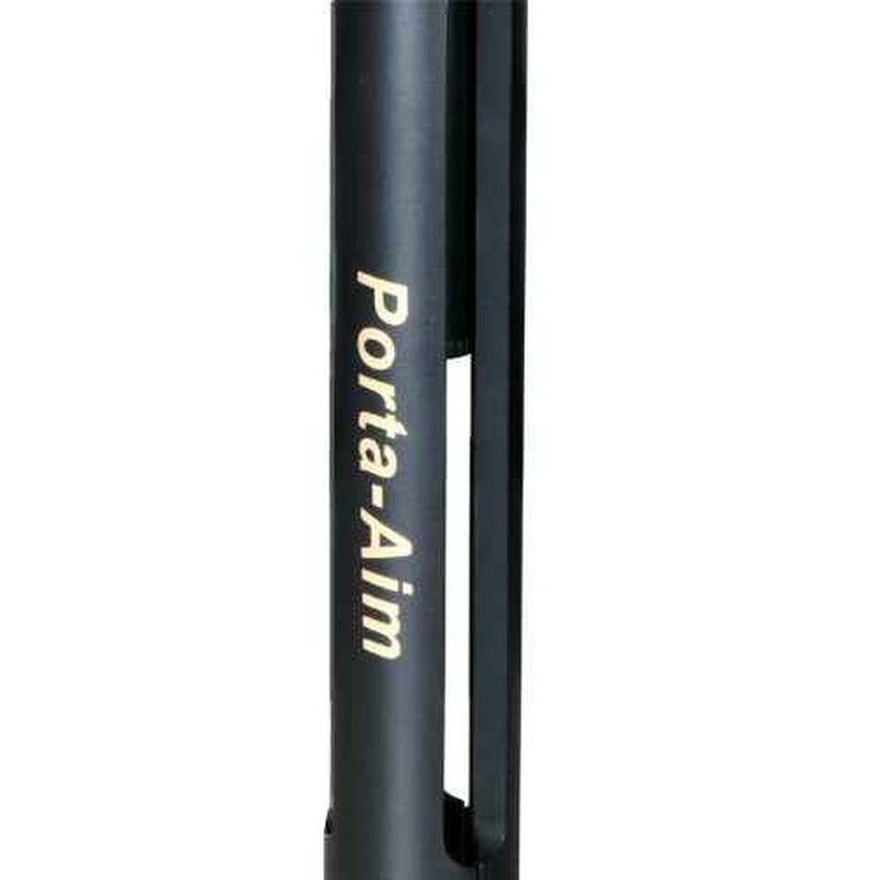 Vanguard Porta Aim Gun Rest. Compact and Portable Bench Rest. Quick Height Adjustment. Anti-Vibration Bag Rotates 360 Degrees , Black