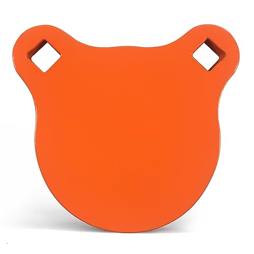 Highwild AR500 Steel Target 3" x 3/8" Gong Shooting Metal Target - Neon Orange