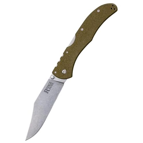 Cold Steel Range Boss OD Green Handle, 9 1/4" Overall, 4" Blade