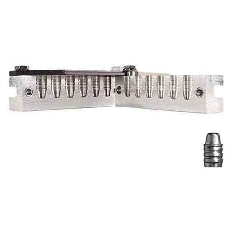 Lee Precision Reloading 6 Cav C225-55-RF Lee Precision 6 Cavity Mold .225 Diameter 55 Grain-RF, Silver, Small