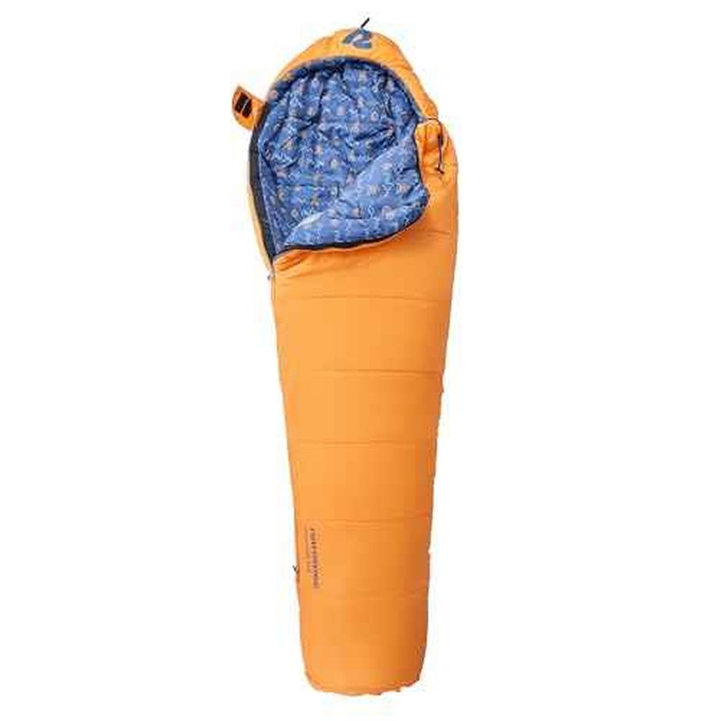 Retrospec Dream 25 Kids Sleeping Bag for Camping - Mummy Style, Water-Resistant, Lightweight 3lbs 3oz, Adjustable Length, Draft Collar, 25¡ÆF Rating