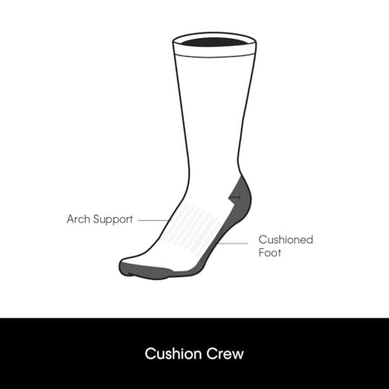 Calvin Klein Mens Crew Socks - 10 Pack Cushioned Athletic Performance Breathable Running and Sports Crew Socks for Men