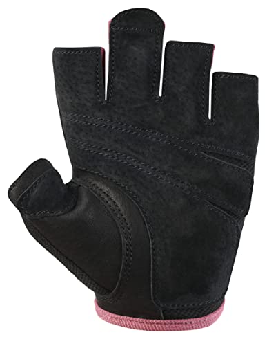 Harbinger Women's Power Gloves for Weightlifting, Training, Fitness, and Gym Workouts with StretchBack Comfort Medium