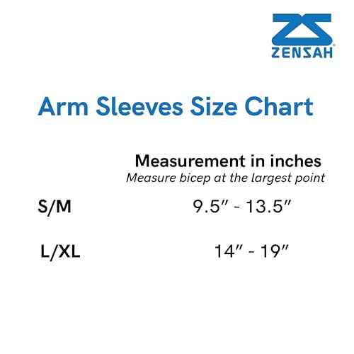 Zensah Compression Arm Sleeves - Made in USA, Thermal Arm Warmers for Cycling and Running with UV Sun Protection