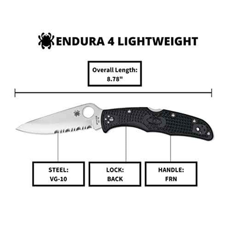 Spyderco Endura 4 Nylon COMBOEDGE
