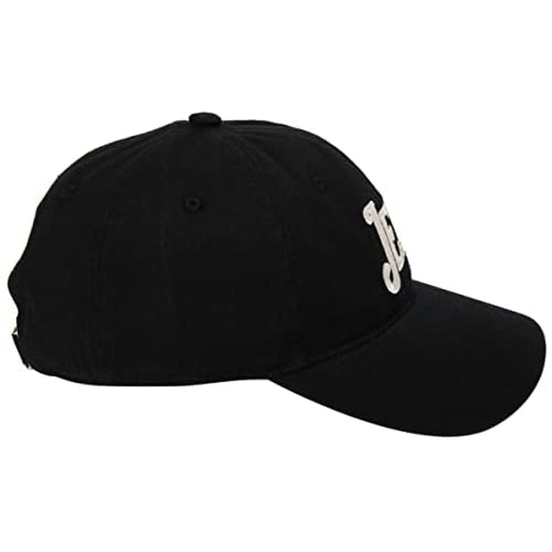 Jeep Vintage Script Logo Heavy Chino Twill Hat Adjustable Buckle Closure