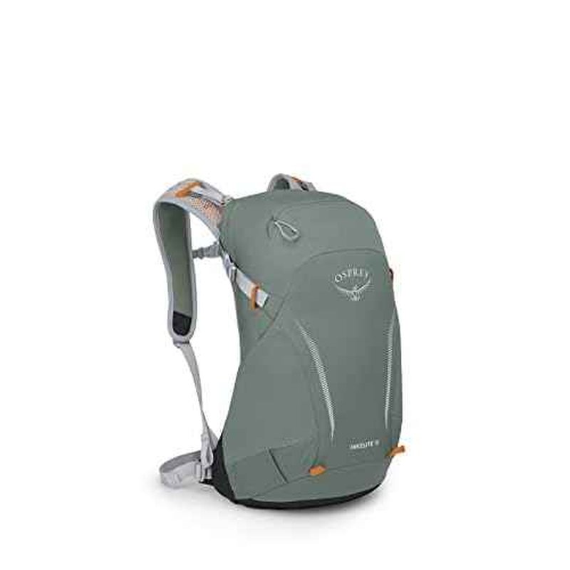 Osprey Hikelite 18L Lightweight Hiking Backpack - Durable Travel Daypack with Rain Cover for Men and Women, Pine Leaf Green