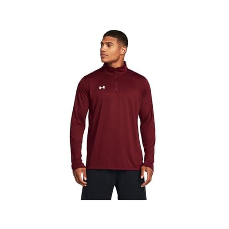 Under Armour Men's Team Tech 1/4 Zip Loose Royal Blue Long Sleeve Shirt