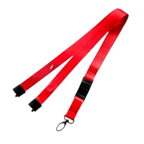 AllStyle By Patel Compatible Lanyard for Keys Lanyard Neck Strap Key Chain for Men Women Cool Neck Lanyards (Red)