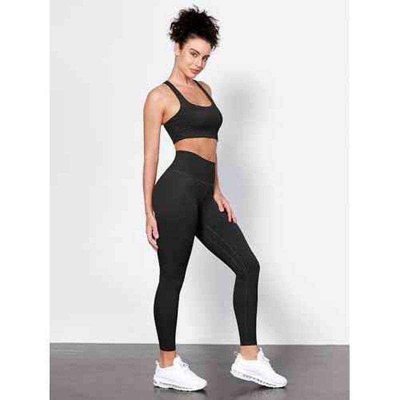 ODODOS Tummy Control Compression Leggings for Women, 25" / 28" High Waist Workout Running Yoga Pants