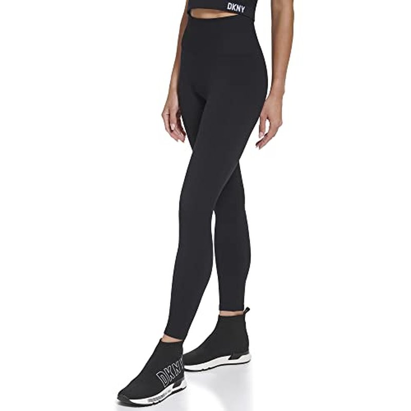 DKNY Womens Seamless High Waisted Tummy Control Leggings
