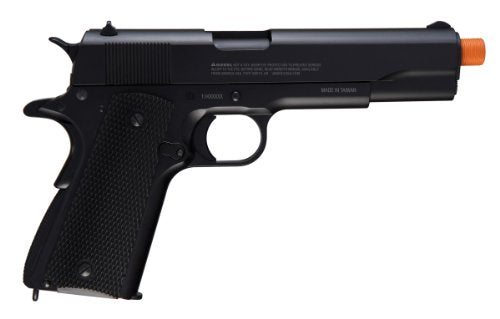 Elite Force 1911 Blowback 6mm BB Pistol Airsoft Gun, Black, 1911 A1,One Size,2279314