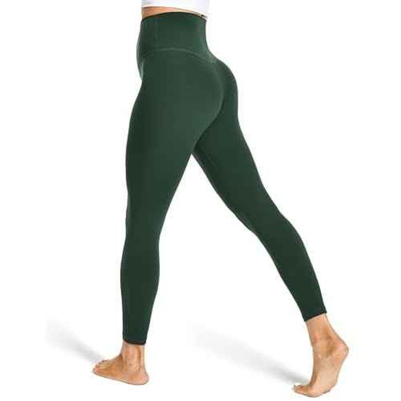 Colorfulkoala Women's High Waisted Tummy Control Workout Leggings 7/8 Length Ultra Soft Yoga Pants 25"