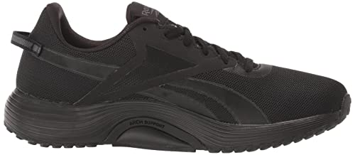 Reebok Men's Lite Plus 3.0 Running Shoe, Black/Pure Grey/Acid Yellow, 8