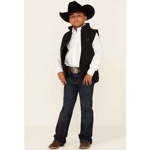 Cinch Boys' Solid Bonded Zip-Up Vest - Mwv7520002
