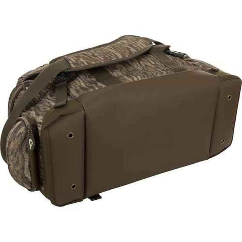 Drake Waterfowl Men's Blind Hunting Camo Duffle Range Gear Bag with Adjustable Shoulder Strap