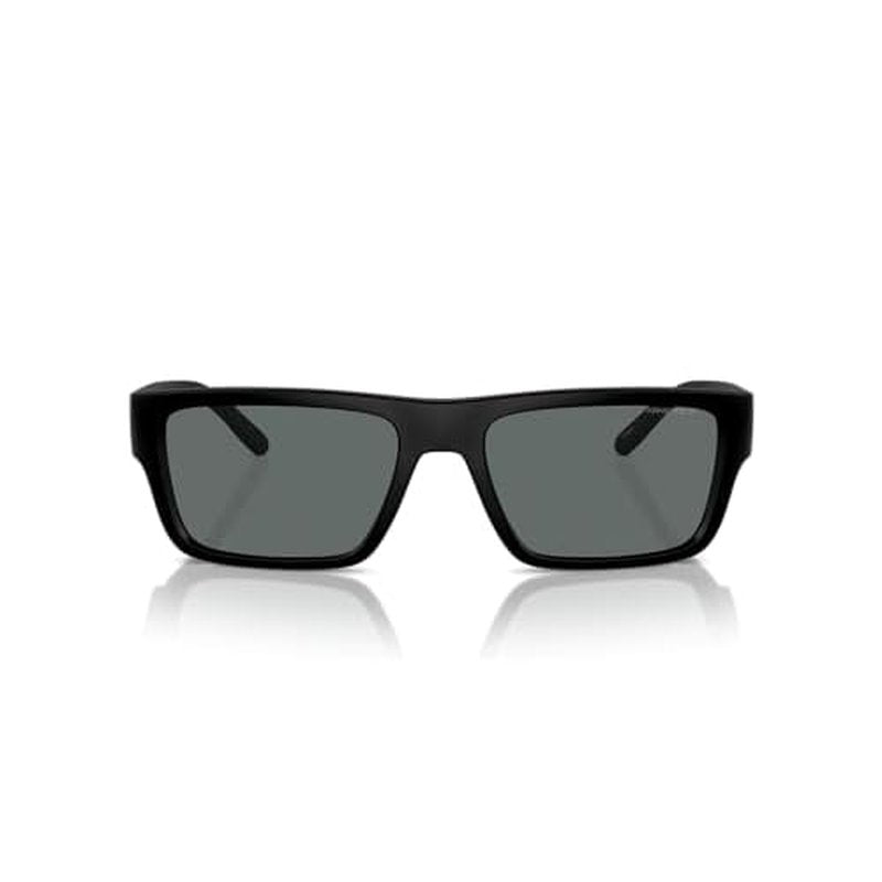 ARNETTE Man Sunglasses Frosted Sage Frame, Dark Green Lenses, 57MM