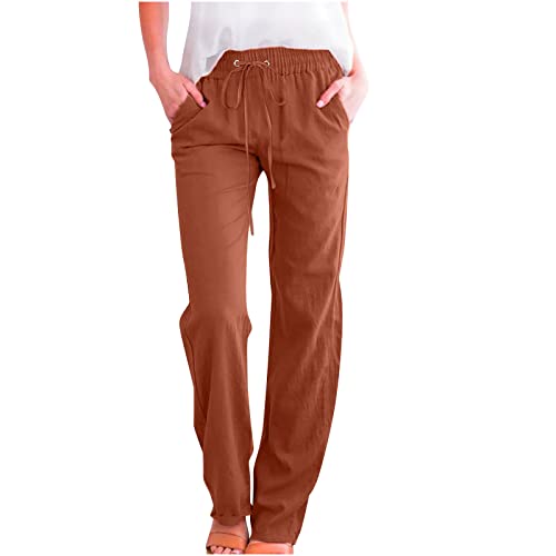 Prime of Day Deals Today 2024, Prime of Day 2024, Linen Pants Women, Womens Linen Pants, Lightweight Summer Pants Women, Linen Pants for Women, Women's Linen Pants