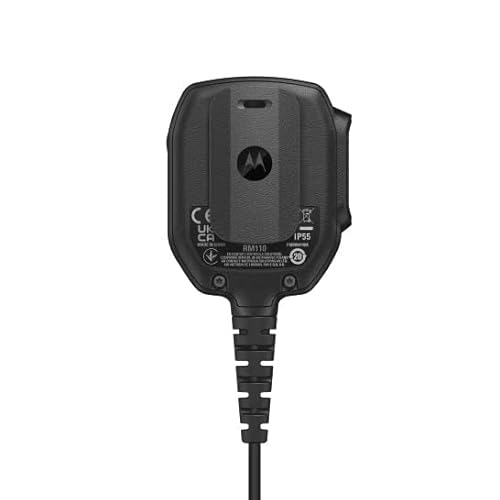 Motorola PMMN4149A PMMN4149 RM110 Remote Speaker Microphone, Without 3.5mm Audio Jack (IP55)