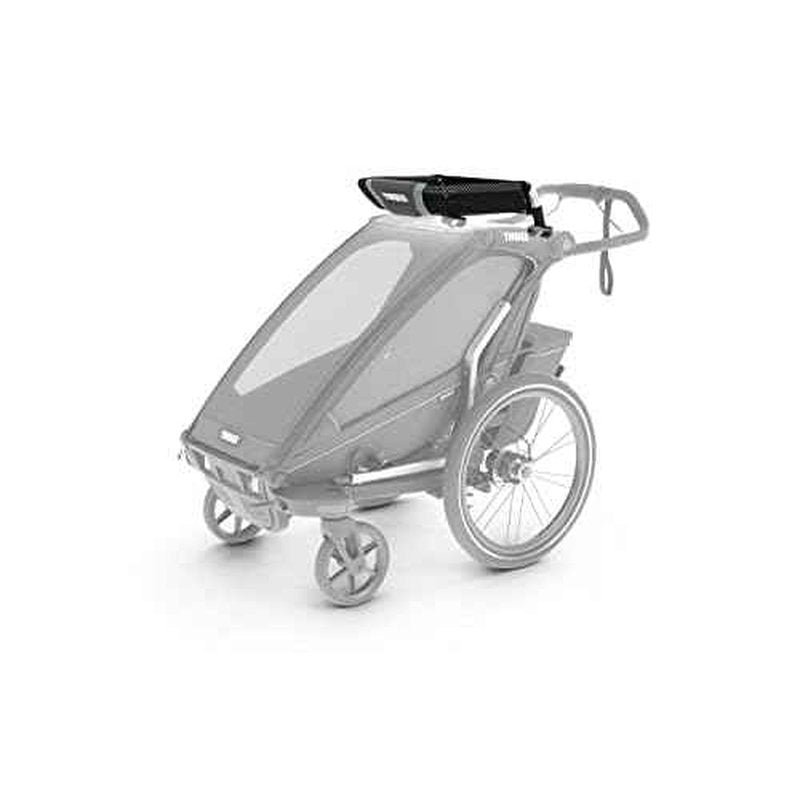 Thule Cargo Rack for Single Child Carrier, Black, Twin