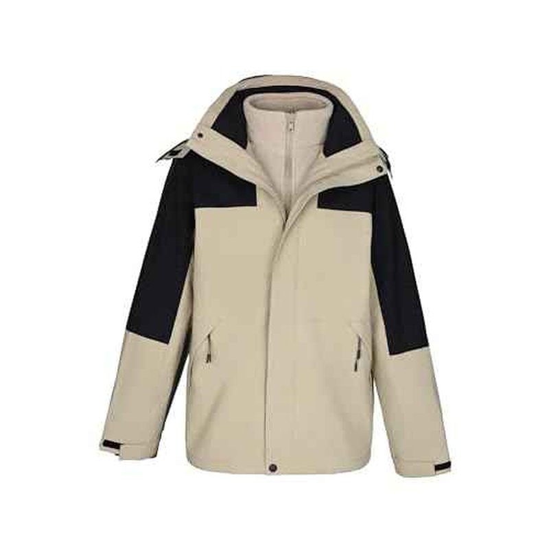 Orolay Women's Hooded Winter Ski Jacket 3 in 1 Waterproof Warm Coat Fleece Mountain Hiking Windbreaker