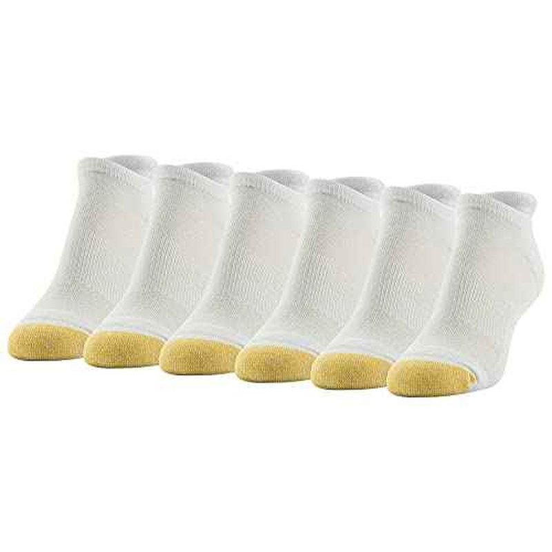 GOLDTOE Womens Vacay Cushion Tab Socks, 6-pairs