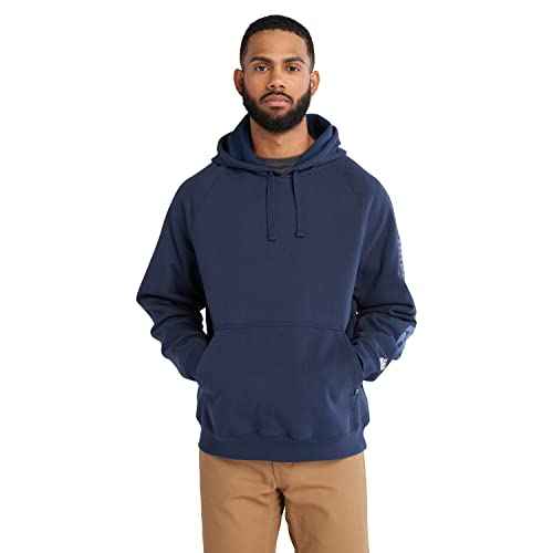 Timberland PRO Men's Hood Honcho Sport Pullover Hooded Sweatshirt, Navy, Large