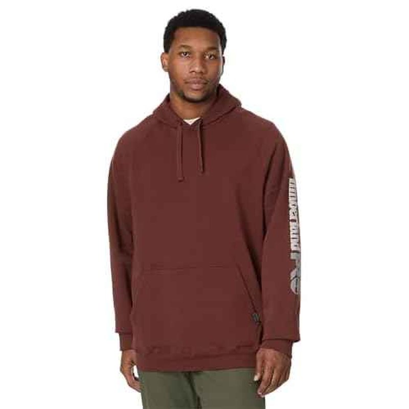 Timberland PRO Men's Hood Honcho Sport Pullover Hooded Sweatshirt, Maroon, 3X-Large Tall