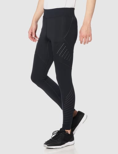 Under Armour Men's Speedpocket Tights, Black (001)/Neptune, Small