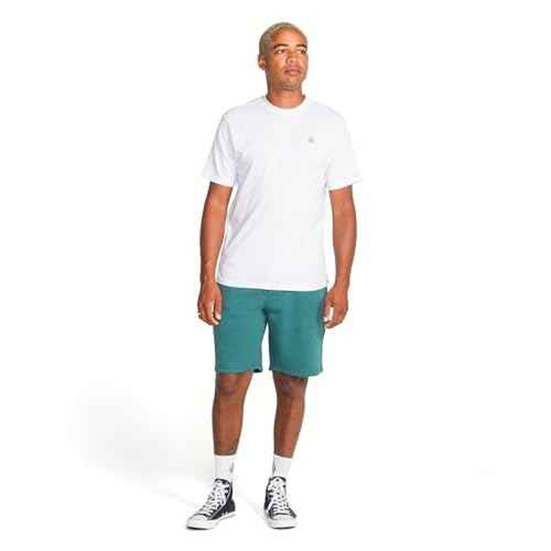 Volcom Mens Elastic Waist SweatShorts with Drawstring ? Fleece Lounge Shorts, Soft Cotton Blend, Relaxed Fit